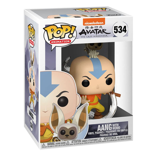 FUNKO POP 534 AANG WITH MOMO