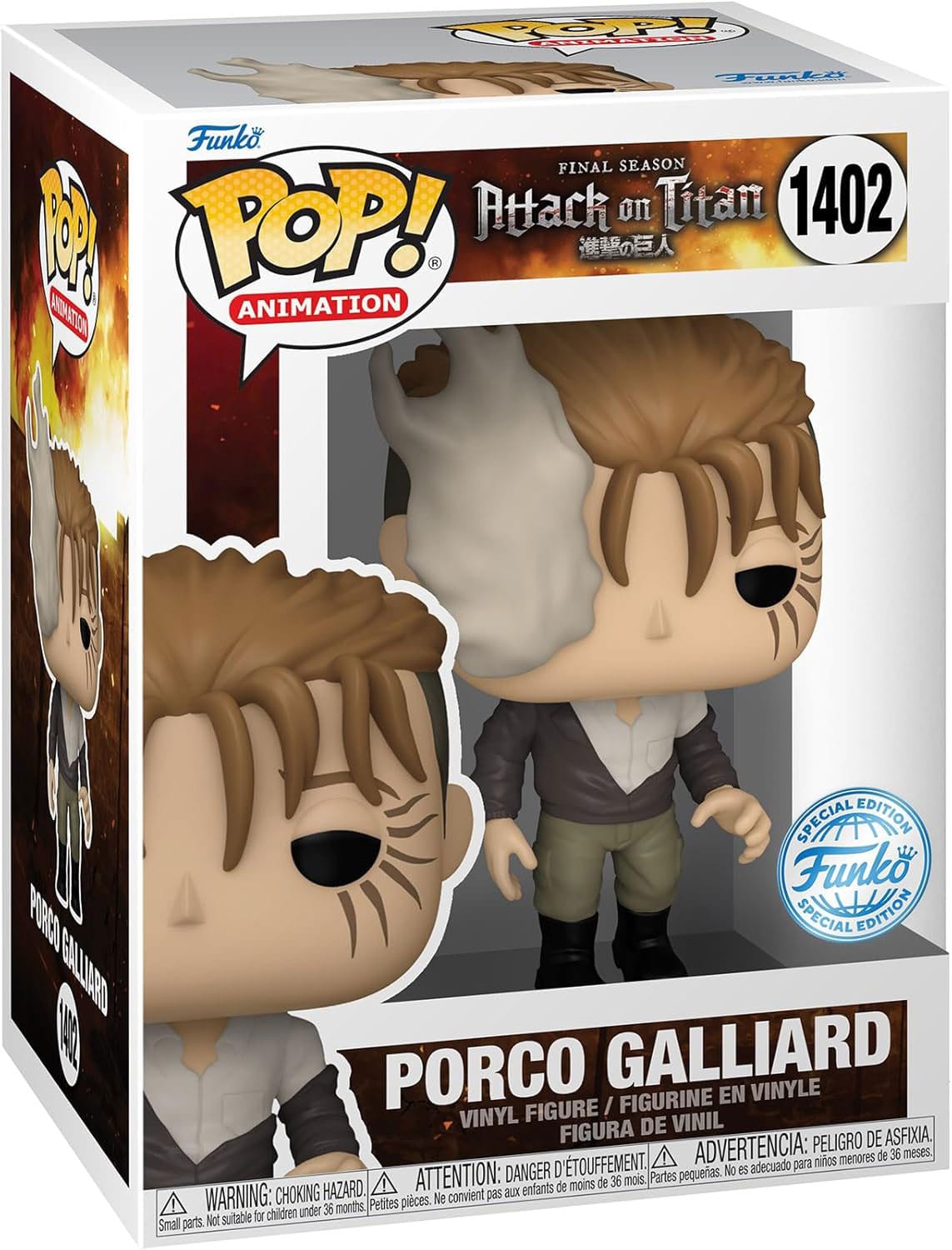 Funko Pop! Vinyl Porco Galliard - Attack on Titan