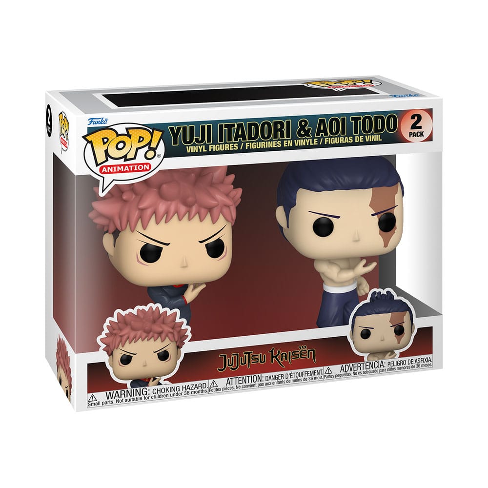 Funko Pop! Vinyl JJK S2 - 2PK Itadori & Todo - Jujutsu Kaisen