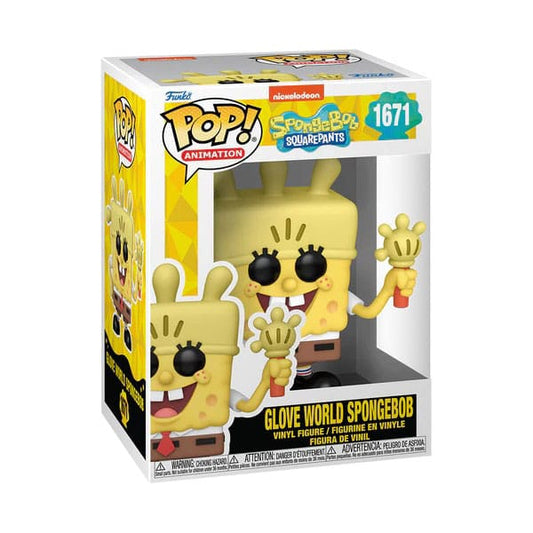 FUNKO POP 1671 GLOVE WORLD SPONGE BOB