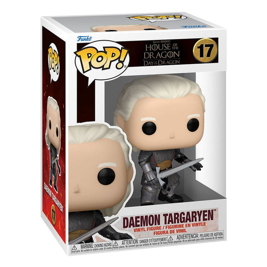 FUNKO POP 17 DAEMON TARGARYEN-funko pop 17 house of dragon