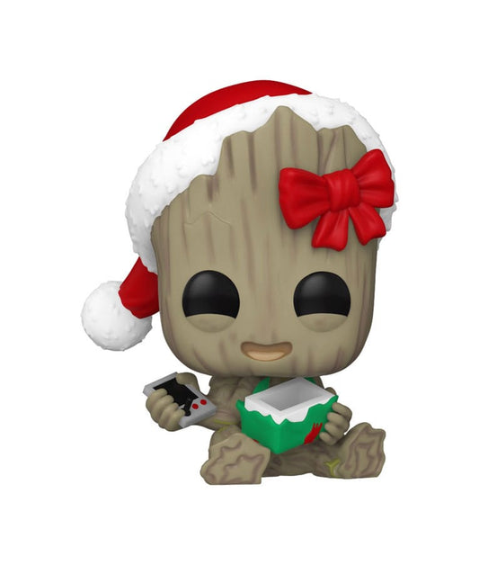 Funko Pop Groot 1440 Marvel Navidad