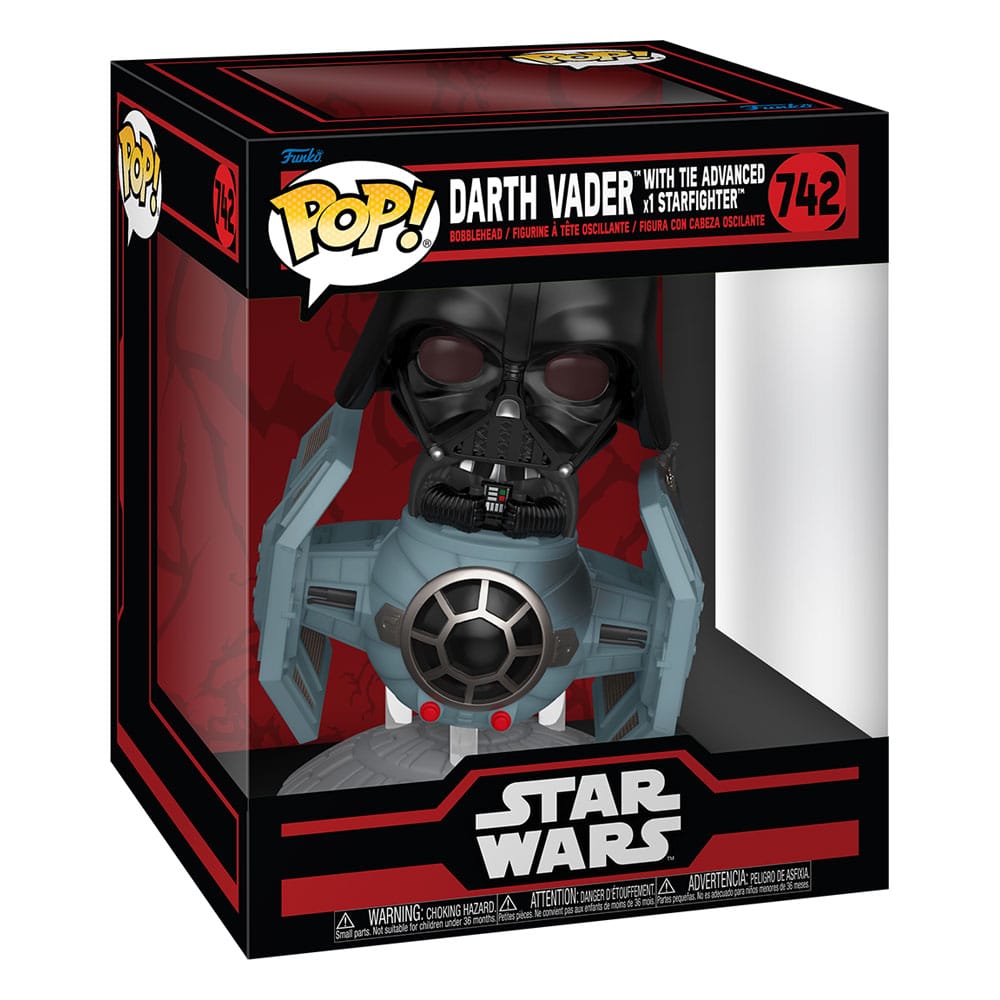 Funko Pop! Ride Darth vader with tie advanced x1 starfighter