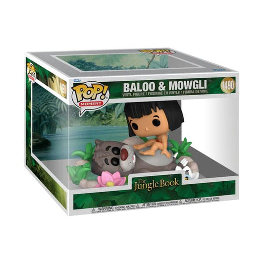 FUNKO POP 1490 BALOO Y MOWGLI 11CM