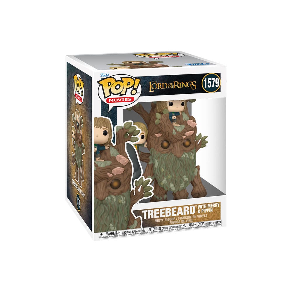 Funko POP Treebeard Ent con Merry y Pippin El señor de los Anillos