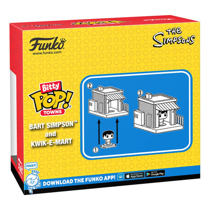 BITTTY POP BART SIMPSON AND KWIK-E-MART