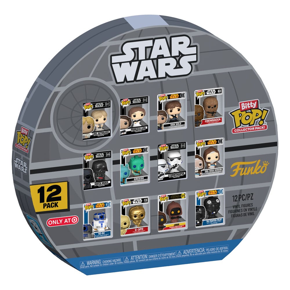 Funko Bitty Pop! Star Wars Estrella de la muerte - Pack 12 Bittys