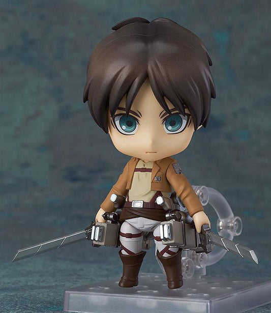 Figura Good Smile Nendoroid Ataque a los Titanes Eren Yeager 10cm