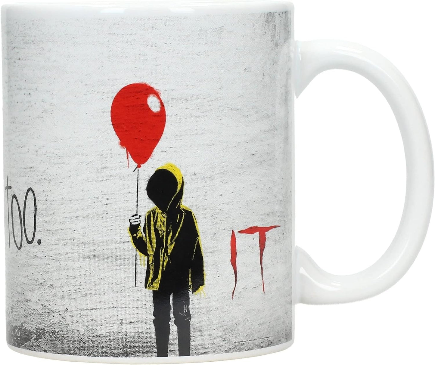 Taza Ceramica You'Ll Float Too It